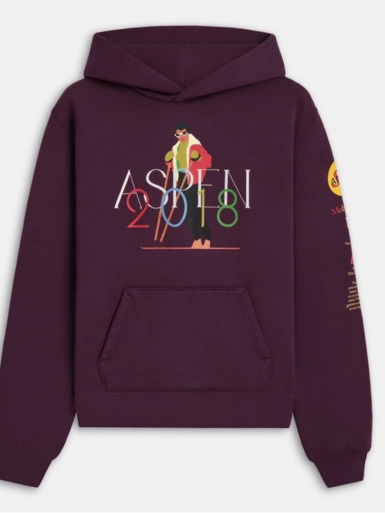 Madhappy Plum Aspen 2018 Graphic Crewneck Hoodie